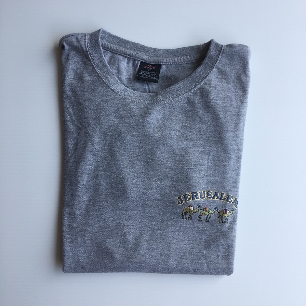 Vintage Jerusalem tourist souvenir tee shirt